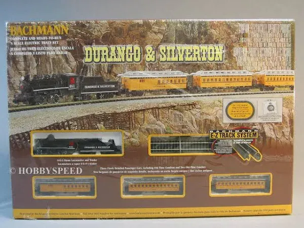 Bachmann Durango and Silverton N Scale Ready to Run Electric Train Set