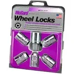 McGard Locks 24538 Chrome Cone Seat Wheel Lock Set