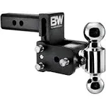 B&W TS10033B Tow & Stow Dual-Ball Trailer Hitch Mount 3" Drop