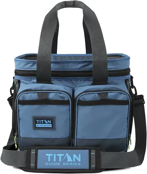 Titan by Arctic Zone Guide Series 16 Can Cooler, Blue