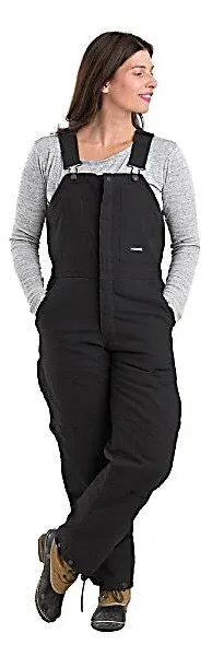 Berne Women's Softstone Duck Insulated Bib Overall