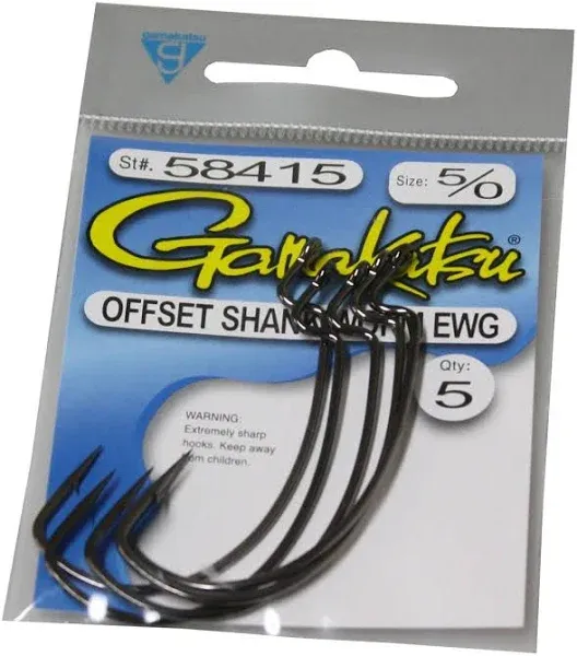 Gamakatsu EWG Offset Worm Hook