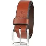 Dockers Men's Leather Casual Belt Tan : 30