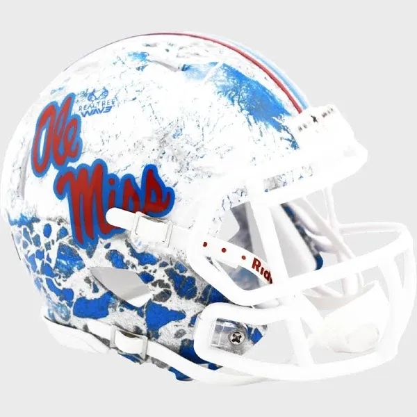 Ole Miss Rebels Riddell Realtree Camo Speed Mini Helmet