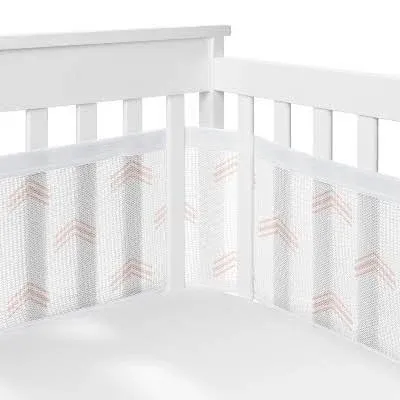 Sweet Jojo Designs + BreathableBaby Breathable Mesh Crib Liner Boho Bo