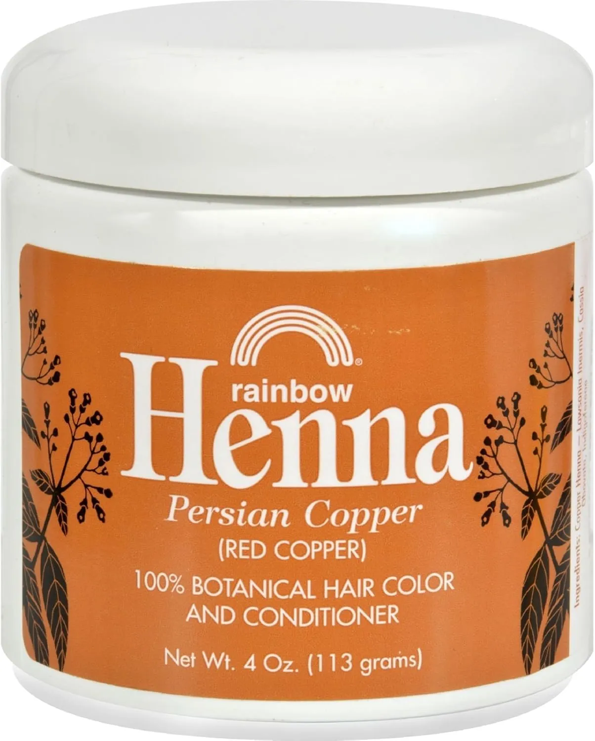 Rainbow Research Henna Hair Color & Conditioner Dark Brown 4 oz