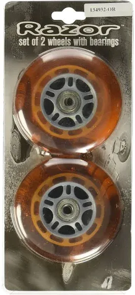 Razor Scooter Replacement Wheels Set with Bearings