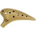 OcarinaWind 12 Hole Wooden Ocarina Alto C Maple Wood Legend Ocarina