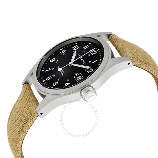 Hamilton Khaki Field Mechanical Green Dial Men's Watch H69439363