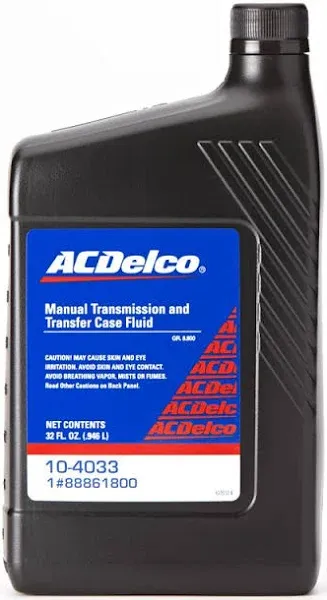 For 2011-2013 Chevrolet Silverado 2500 HD Manual Trans Fluid AC Delco 63469XWVC