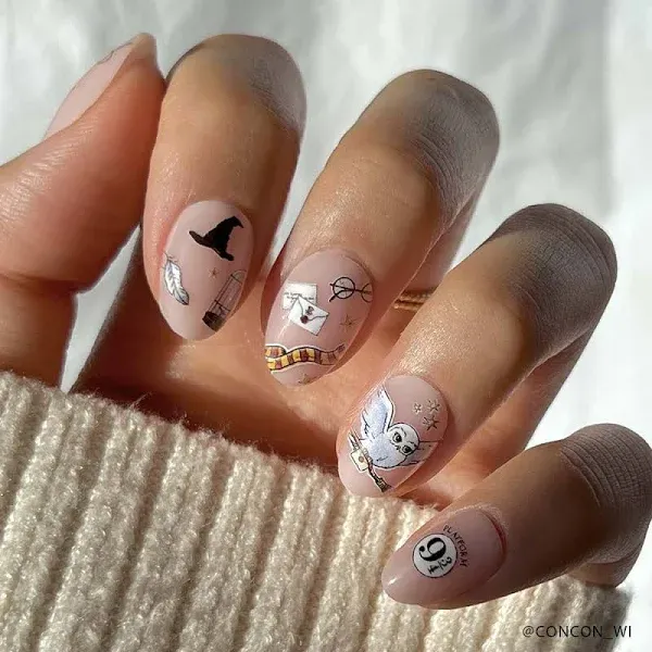 Glamnetic Harry Potter Hogwarts Press-On Nails