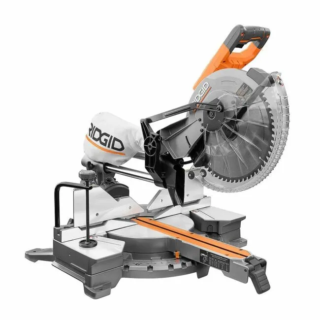 RIDGID R4222 12 in. Dual Bevel Sliding Miter Saw