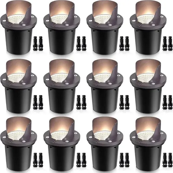 Sunvie 12 Pack Low Voltage Landscape Lights