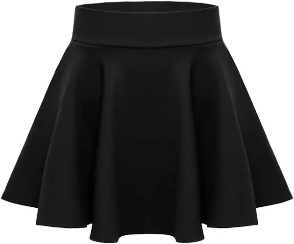 Women's Versatile Stretchy Flared Casual Skater Skirt