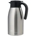 64Oz Thermal Coffee Carafe, Insulated Stainless Steel Coffee Carafes for Keep...