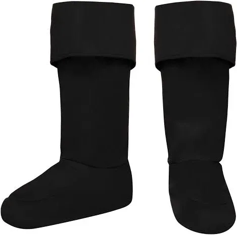 FUN Costumes Adult Black Superhero Boot Covers