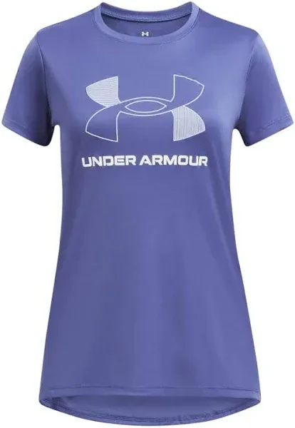 Under Armour Girls' Tech Big Logo Short Sleeve T-Shirt