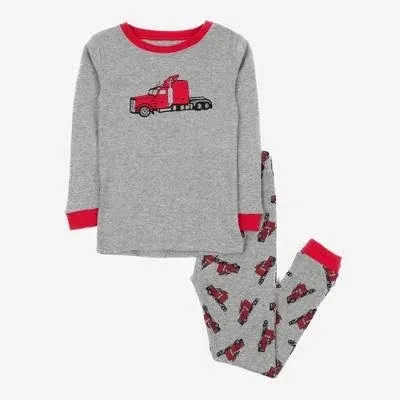 Leveret Kids Two Piece Cotton Pajamas