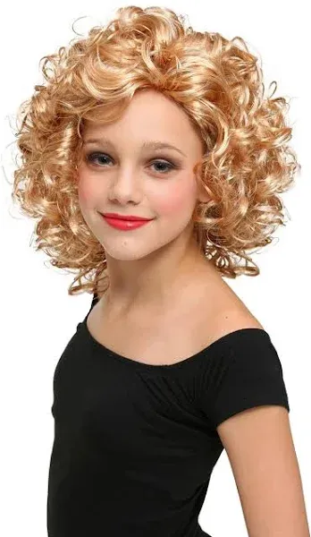 FUN Costumes Grease Bad Sandy Girl's Wig Grease Costume Accessories