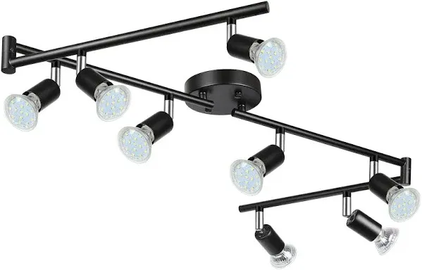 Aiboo 8 LED Track Lighting Kit