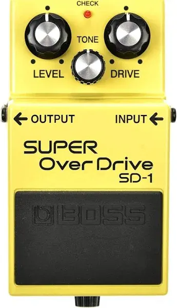 Boss SD-1 Super Overdrive Distortion Pedal