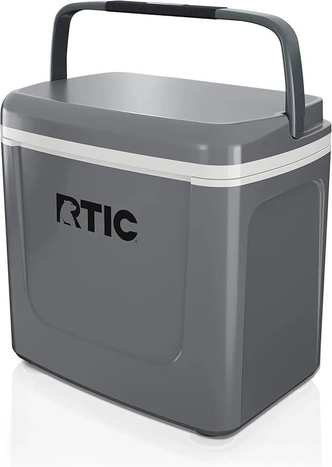 RTIC 8 QT Road Trip Personal Cooler, Small, Compact, Insulated, Portable Ice Chest Box for Food, Drink, Beverage, Beach, Camping, Picnic, Fishing, Boat, 12-Can Capacity