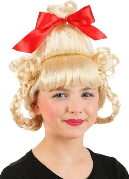 How the Grinch Stole Christmas Cindy Lou Who Dr. Seuss Wig | Dr. Seuss Costume Accessories