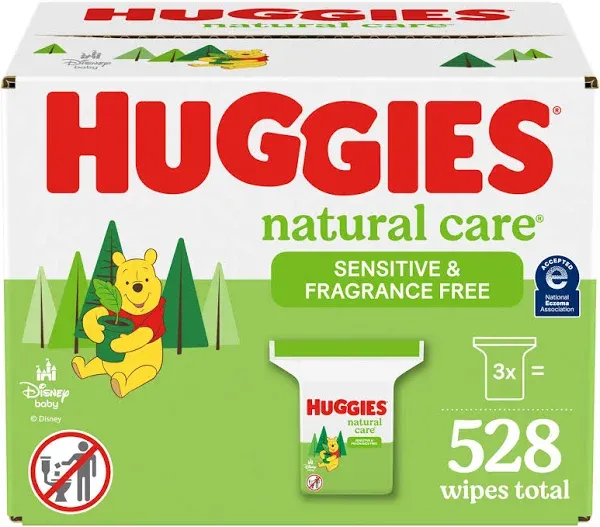 Huggies Natural Care Sensitive Baby Wipes