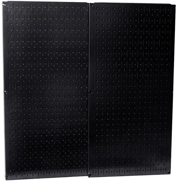 Wall Control Black Metal Pegboard Pack - Two Pegboard Tool Boards