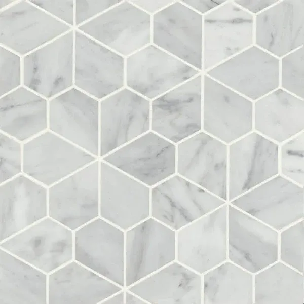 Bedrosians Monet Honed Marble Mosaic Tile