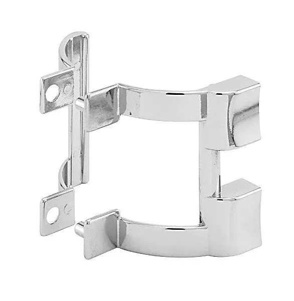 M 6198 214 In Chrome Shower Door HandleTowel Bracket Set (1 Set)