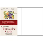 Strathmore Cards &amp; Envelopes 5&#034;X6.875&#034; 50/Pkg Watercolor