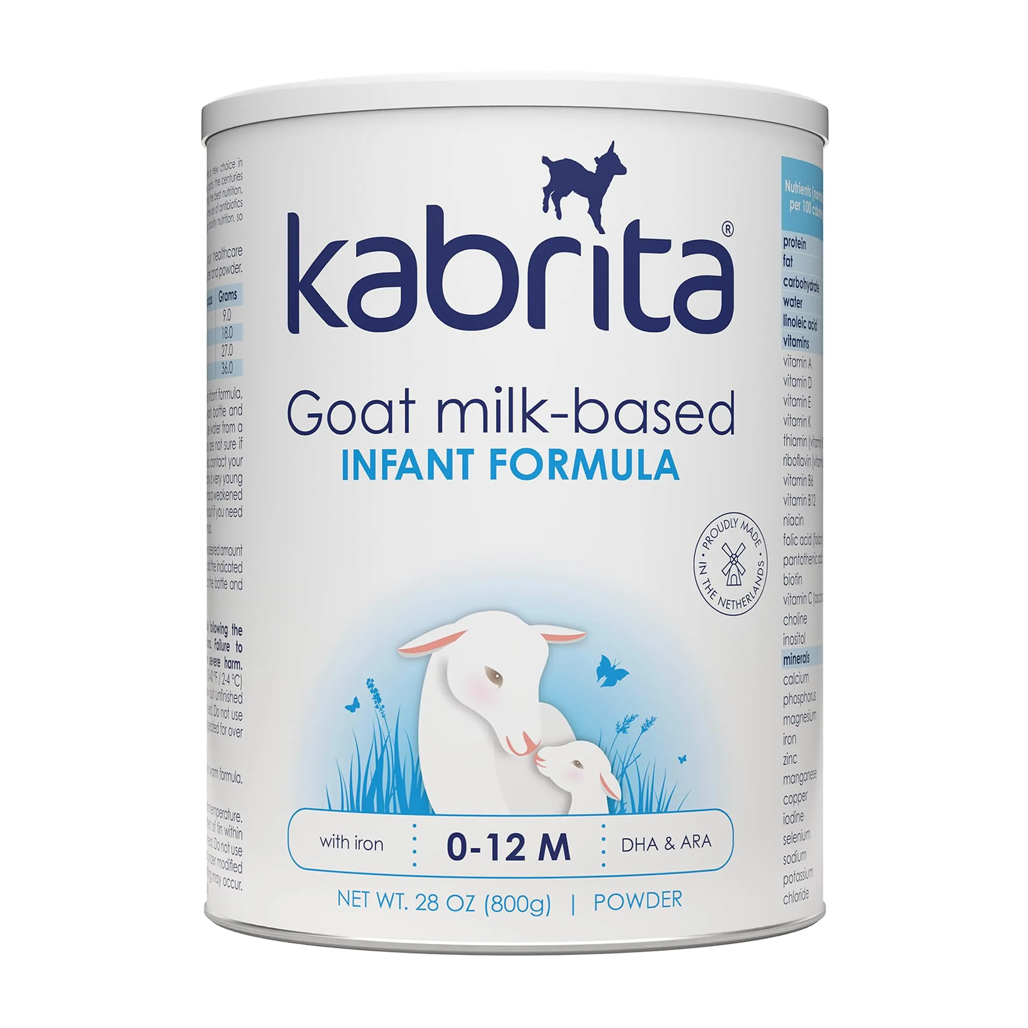 Kabrita Goat Milk Based Infant Formula