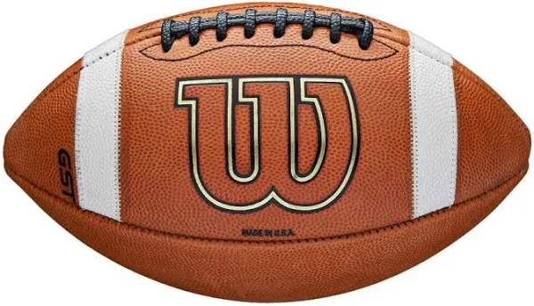 WILSON GST SpeedSkin One Football - Brown, Official Size