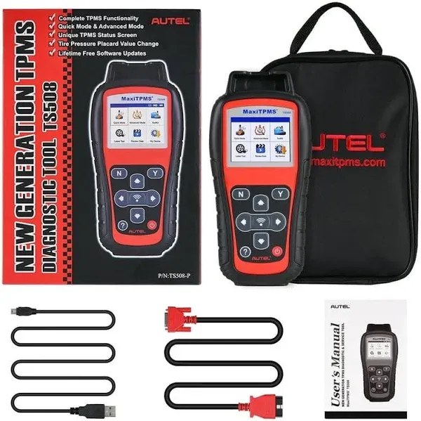 Autel MaxiTPMS TS508WF TPMS Relearn Tool TPMS Sensors Activate/Reset<wbr/>/Pr0gramming