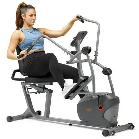 Sunny Health & Fitness Recumbent Elliptical Bike