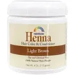 Rainbow Research Henna Hair Color & Conditioner Dark Brown 4 oz