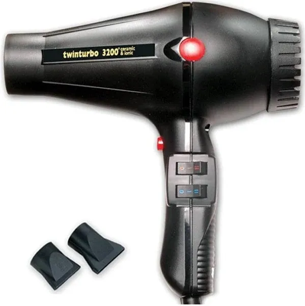 Turbo Power Twin Turbo 3200 Dryer, Black,Front Load，7 Kilograms