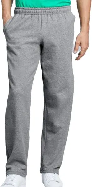 Gildan Men's Fleece Open Bottom Sweatpants with Pockets