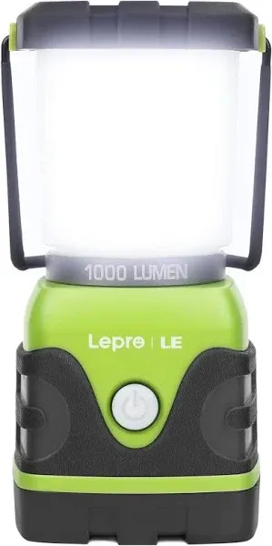 1000LM Battery Powered Camping Lantern - Portable Light for Emergencies