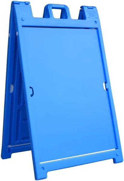 Signicade Deluxe Portable Sign Stand in Blue - sd-140-BU