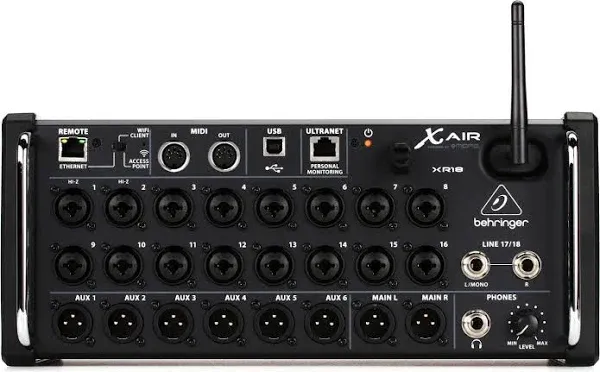 Behringer X Air XR18 18 Channel Tablet Control Digital Mixer