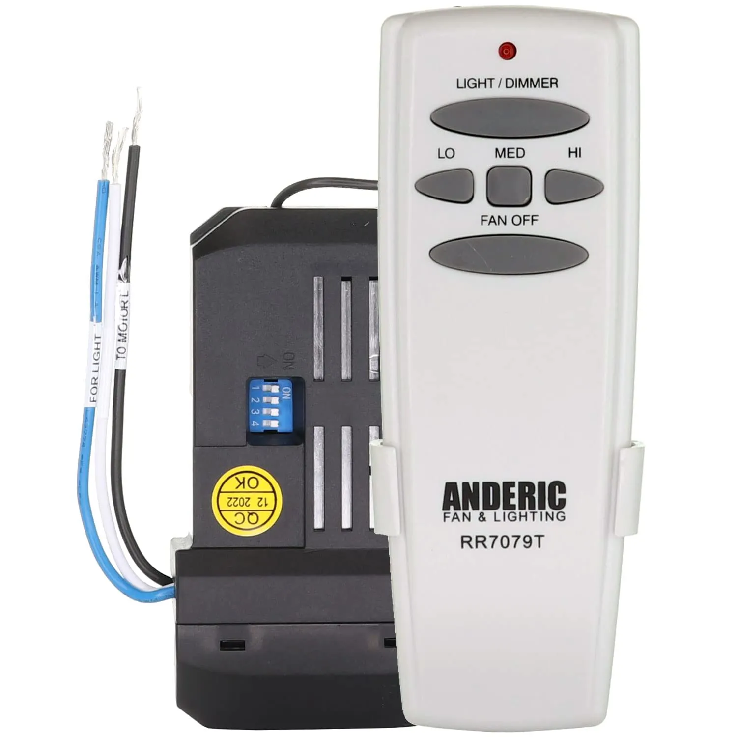 Anderic Universal Dimmable Ceiling Fan Kit Ceiling Fan Kit