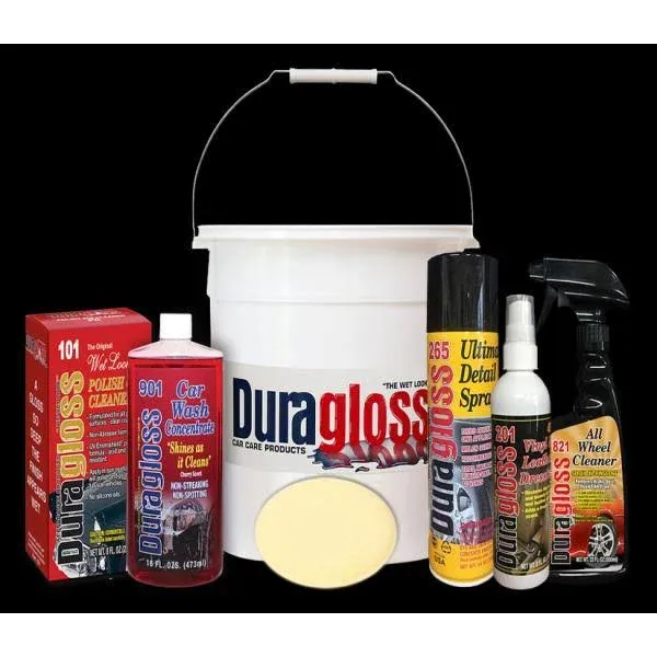 Duragloss Deluxe Car Care Kit