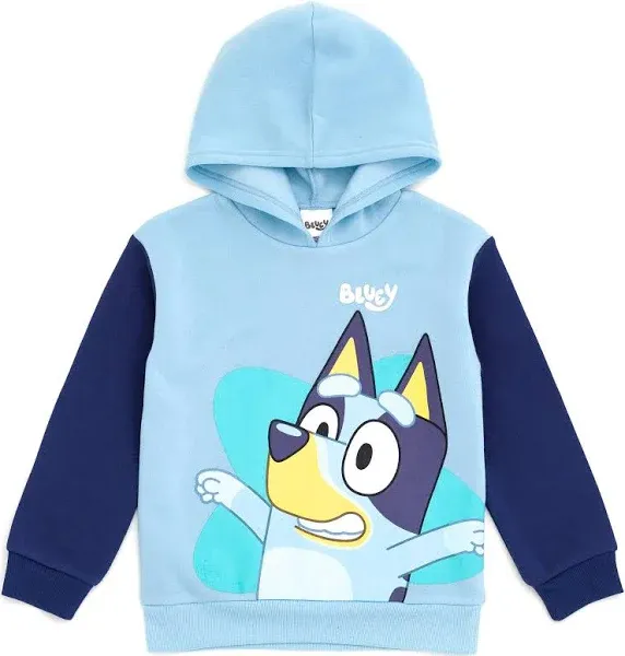 Bluey Toddler Boys Fleece Pullover Hoodie