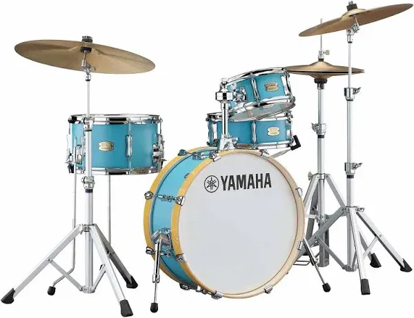 Stage Custom Hip Kit, 4 Piece Drum Shell Pack Matte Surf Green