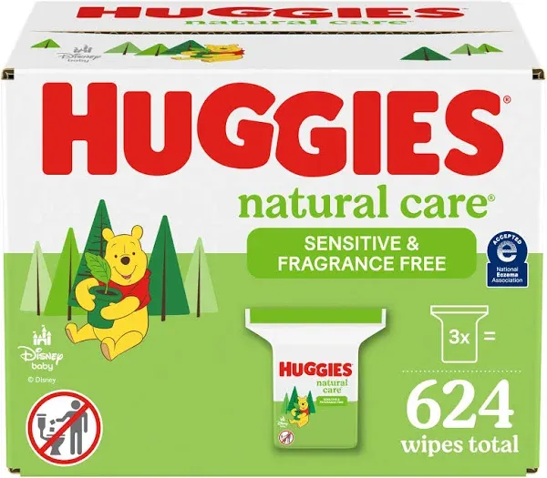 Huggies Natural Care Sensitive Baby Wipes