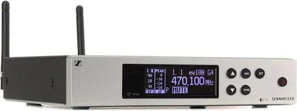 Sennheiser EM 100 G4-A1 Rackmount True Diversity Receiver EM-100-G4-A1