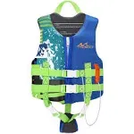 MoKo Swimming Vest for Kids 46-77 lbs, Clearance Children Swim Vests Water Activity Equipment Cute Pattern Watersports Swimming Device for Toddlers