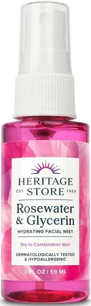 Heritage Store Rosewater & Glycerin - 2 fl oz